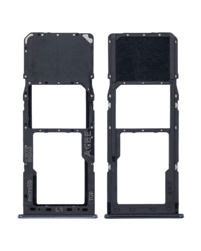 Single Sim Card Tray For Samsung Galaxy A32 (A325 / 2021) (Awesome Black) – Image 2