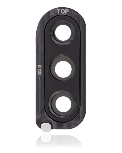 Back Camera Glass Lens And Cover Bezel For Samsung Galaxy M30 (M305 / 2019) (Black) – Image 3