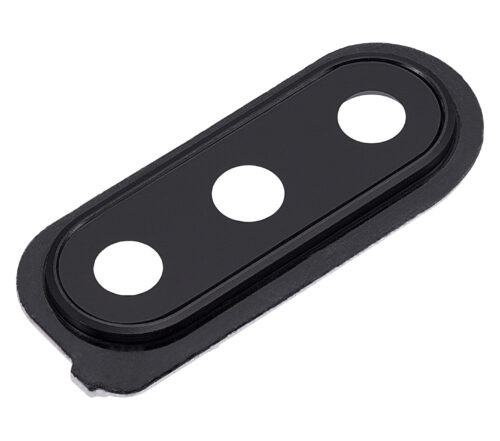 Back Camera Glass Lens And Cover Bezel For Samsung Galaxy M30 (M305 / 2019) (Black) – Image 4