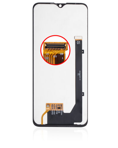 Écran LCD complet sans cadre pour Coolpad Legacy Brisa 2020 (3706) (reconditionné) (noir) – Image 3