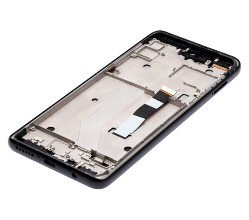 Écran LCD avec cadre pour Motorola One 5G Ace UW (XT2113-1 / 2021) (Remis à neuf) (Gris volcanique) – Image 7