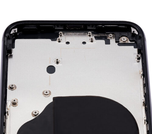 Back châssis W/ Small Components pré-installé pour iPhone SE (2020) (No Logo) (compatible qualité supérieure) (noir) – Image 12