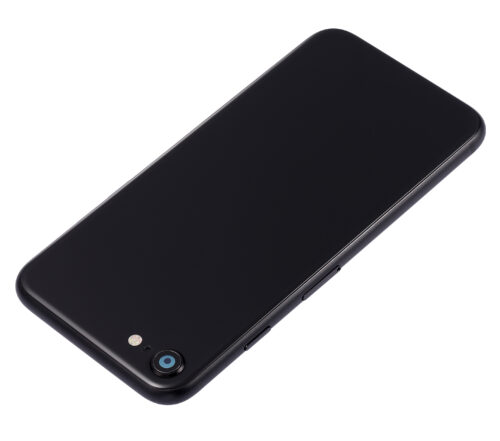 Back châssis W/ Small Components pré-installé pour iPhone SE (2020) (No Logo) (compatible qualité supérieure) (noir) – Image 6