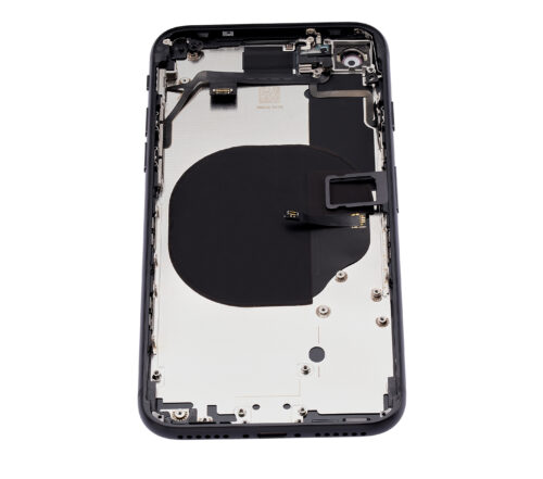 Back châssis W/ Small Components pré-installé pour iPhone SE (2020) (No Logo) (compatible qualité supérieure) (noir) – Image 8