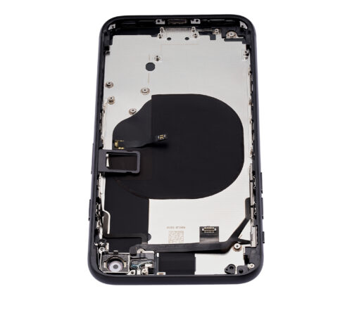 Back châssis W/ Small Components pré-installé pour iPhone SE (2020) (No Logo) (compatible qualité supérieure) (noir) – Image 9