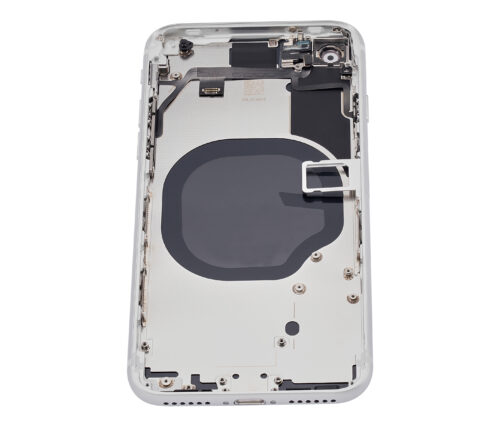 Coque arrière avec petits composants préinstallés pour iPhone SE (2020) (sans logo) (Adaptateur Plus) (Blanc) – Image 8