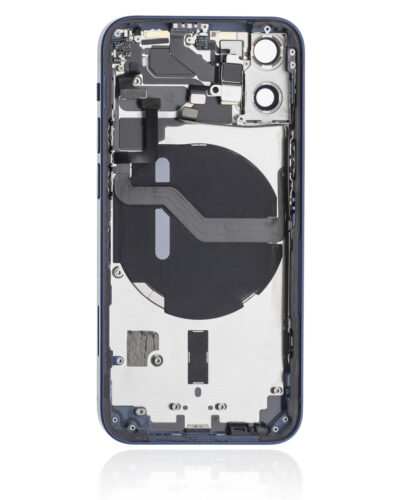 Back châssis W/ Small Parts pour iPhone 12 Mini (US Version) (Used OEM Pull: Grade C) (bleu) – Image 4