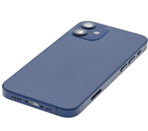 Back châssis W/ Small Parts pour iPhone 12 Mini (US Version) (Used OEM Pull: Grade C) (bleu) – Image 6