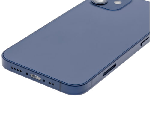 Back châssis W/ Small Parts pour iPhone 12 Mini (US Version) (Used OEM Pull: Grade C) (bleu) – Image 7