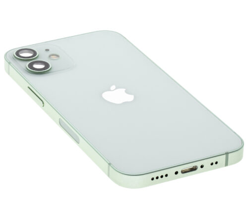 Back Housing W/ Small Parts For iPhone 12 Mini (US Version) (Used OEM Pull: Grade A) (Green) – Image 5