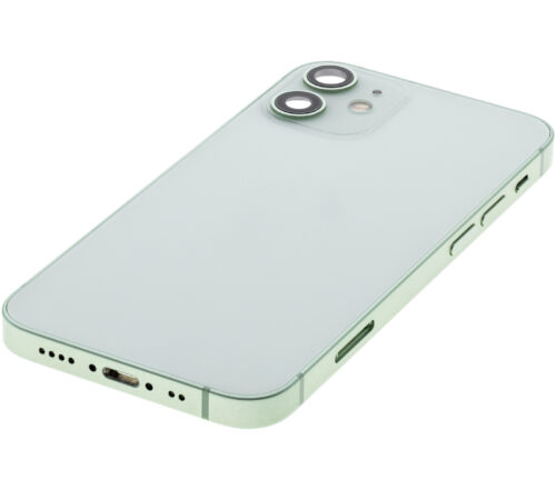 Back Housing W/ Small Parts For iPhone 12 Mini (US Version) (Used OEM Pull: Grade A) (Green) – Image 6