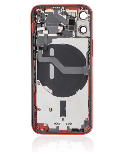 Back châssis W/ Small Parts pour iPhone 12 Mini (US Version) (Used OEM Pull: Grade B) (rouge) – Image 4