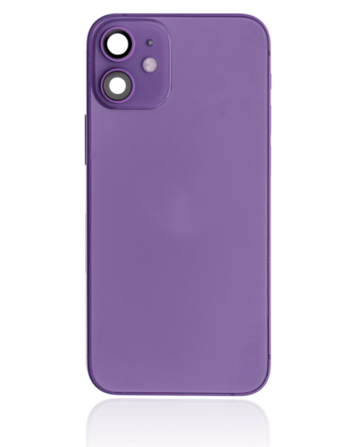 Back Housing W/ Small Parts For iPhone 12 Mini (US Version) (Used OEM Pull: Grade A) (Purple) – Image 4