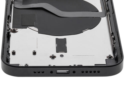 Back châssis W/ Small Parts pour iPhone 12 (EU / Global Version) (Used OEM Pull: Grade B) (noir) – Image 12