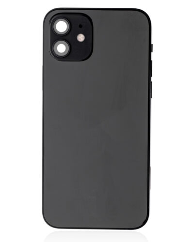 Back châssis W/ Small Parts pour iPhone 12 (EU / Global Version) (Used OEM Pull: Grade B) (noir) – Image 3
