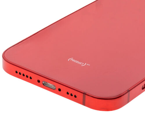 Back Housing W/ Small Parts For iPhone 12 (EU / Global Version) (Used OEM Pull: Grade A) (Red) – Image 8
