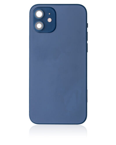 Back châssis W/ Small Parts pour iPhone 12 (US Version) (Used OEM Pull: Grade C) (bleu) – Image 3