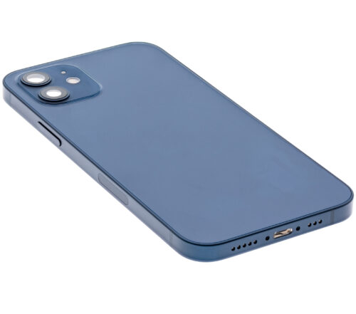 Back châssis W/ Small Parts pour iPhone 12 (US Version) (Used OEM Pull: Grade C) (bleu) – Image 5