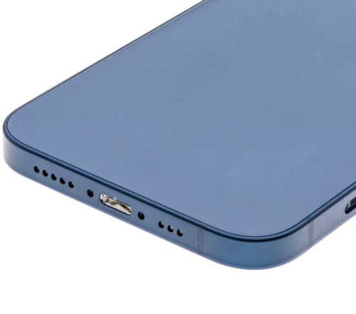 Back châssis W/ Small Parts pour iPhone 12 (US Version) (Used OEM Pull: Grade C) (bleu) – Image 7