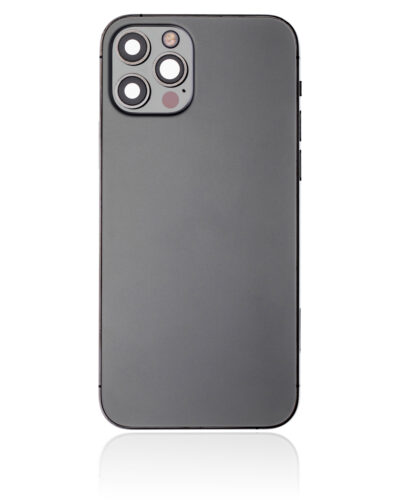 Coque arrière avec petites pièces pour iPhone 12 Pro (version UE/globale) (pièce d'origine d'occasion: grade B) (graphite) – Image 3