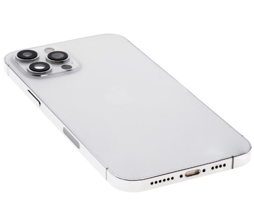 Back châssis W/ Small Parts pour iPhone 12 Pro (US Version) (Used OEM Pull: Grade A) (argent) – Image 5