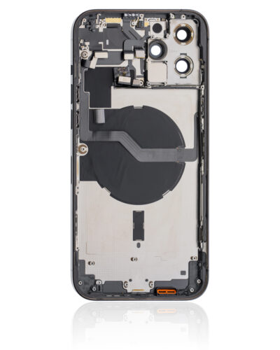 Coque arrière avec petites pièces pour iPhone 12 Pro Max (version UE/globale) (pièce d'origine d'occasion : grade B) (bleu Pacifique) – Image 4