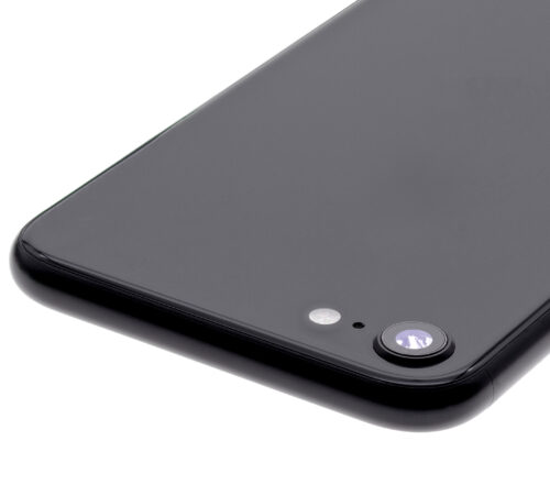 Back châssis W/ Small Components pré-installé pour iPhone SE (2020) (Used OEM Pull: Grade C) (noir) – Image 7