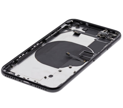 Back châssis W/ Small Components pré-installé pour iPhone SE (2020) (Used OEM Pull: Grade C) (noir) – Image 8