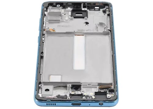 OLED Assembly With Frame For Samsung Galaxy A52 4G (A525 / 2021) / A52 5G (A526 / 2021) / A52S 5G (A528 / 2021) (6.46") (Aftermarket Plus) (Awesome Blue) – Image 7