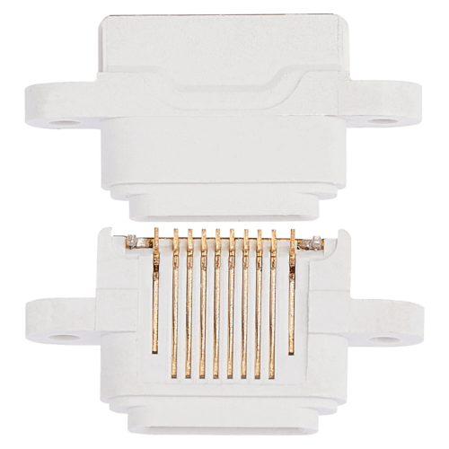 Connecteur de charge Only pour iPad Mini 1 / Mini 2 / Mini 3 (Soldering Required) (blanc) – Image 2