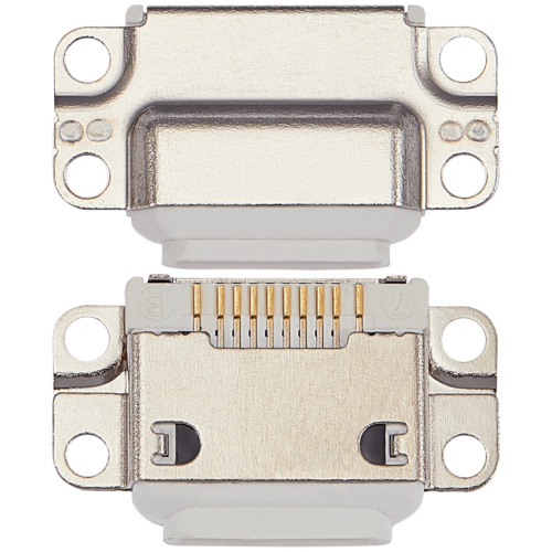 Port de chargement uniquement pour iPad Mini 4 / Air 2 / Air 3 / Pro 9,7" (Soudure requise) (Blanc) – Image 2