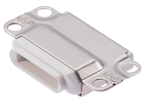 Port de chargement uniquement pour iPad Mini 4 / Air 2 / Air 3 / Pro 9,7" (Soudure requise) (Blanc) – Image 4