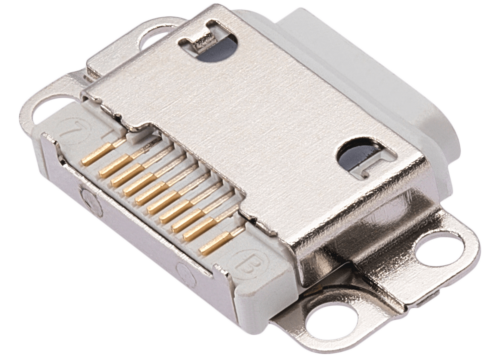 Port de chargement uniquement pour iPad Mini 4 / Air 2 / Air 3 / Pro 9,7" (Soudure requise) (Blanc) – Image 5
