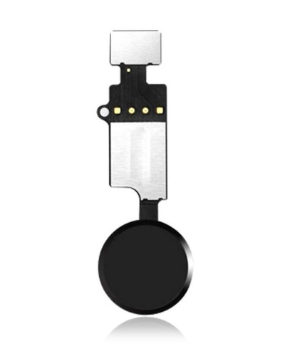 Universel bouton Home (No Bluetooth / No Jumper) pour iPhone 7 / 7 Plus / 8 / 8 Plus / SE (2020) / SE (2022) (JCID) (noir)