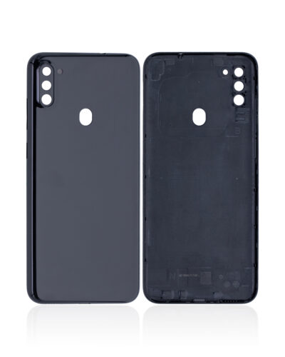 Cache arrière pour Samsung Galaxy A11 (A115 / 2020) (noir) – Image 2