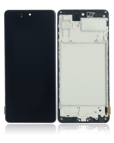 OLED Assembly With Frame For Samsung Galaxy M51 (M515 / 2020) (Aftermarket Plus) (Celestial Black) – Image 2