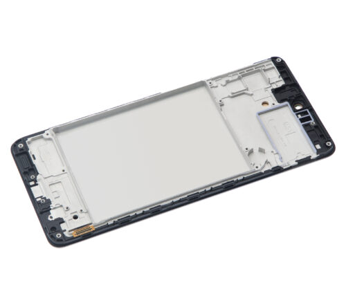 OLED Assembly With Frame For Samsung Galaxy M51 (M515 / 2020) (Aftermarket Plus) (Celestial Black) – Image 8