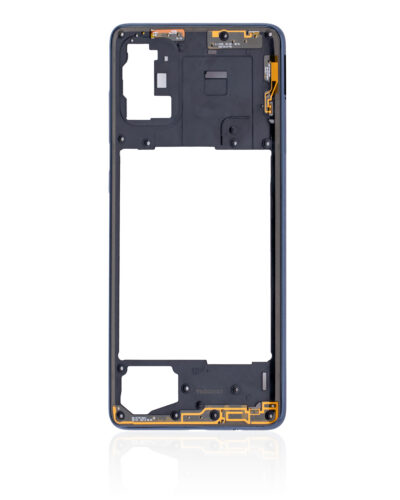 Mid-Frame Housing For Samsung Galaxy A71 (A715 / 2020) ( Aftermarket Plus) (Prism Crush Black) – Image 3