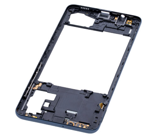 Mid-Frame Housing For Samsung Galaxy A71 (A715 / 2020) ( Aftermarket Plus) (Prism Crush Black) – Image 5
