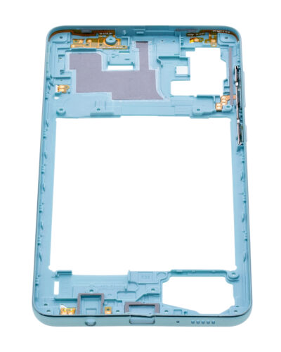 Mid-Frame Housing For Samsung Galaxy A71 (A715 / 2020) (Aftermarket Plus) (Prism Crush Blue) – Image 8