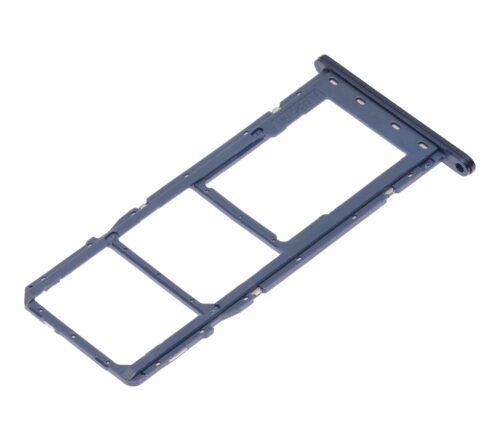 Dual Sim Card Tray For Samsung Galaxy A03S (A037F / 2021) (Blue) – Image 4