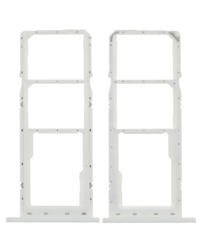 Tiroir double carte SIM pour Samsung Galaxy A03S (A037F / 2021) (Blanc) – Image 2