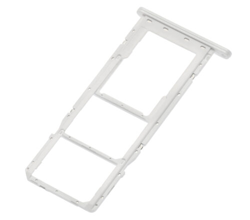 Tiroir double carte SIM pour Samsung Galaxy A03S (A037F / 2021) (Blanc) – Image 5