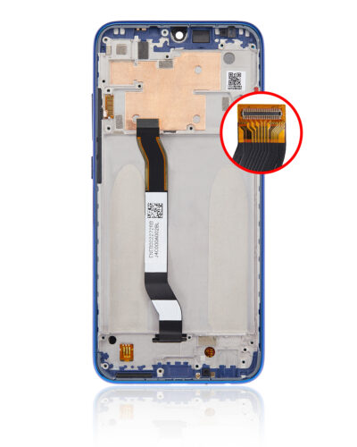Écran LCD complet avec cadre pour Xiaomi Redmi Note 8 / Redmi Note 8 (2021) (compatible qualité supérieure) (Neptune Blue) – Image 5