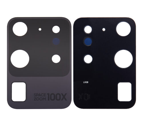Objectif de caméra arrière (verre uniquement) avec adhésif pour Samsung Galaxy S20 Ultra 5G – Image 2