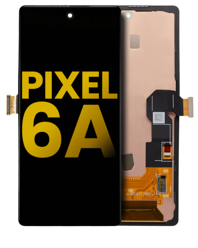 OLED Assembly With Frame (Without Fingerprint Sensor) For Google Pixel 6A (Refurbished) (All Colors)