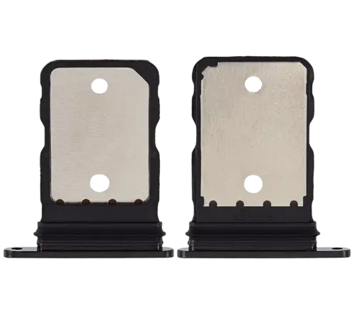 Single Sim Card Tray For Google Pixel 6A (Charcoal) – Image 2