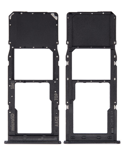 Single Sim Card Tray For Samsung Galaxy A13 (A135 / 2022) (Black) – Image 2