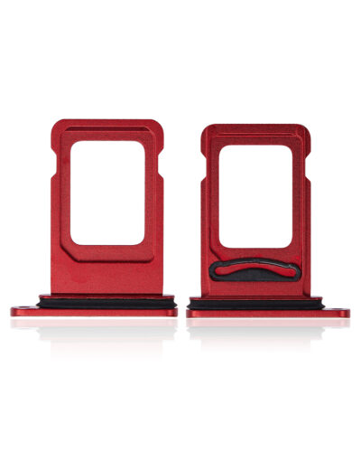 Tiroir double carte SIM pour iPhone 11 (rouge) – Image 2