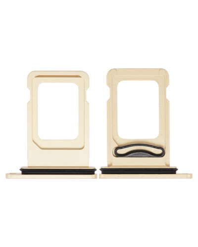 Tiroir double carte SIM pour iPhone XR (jaune) – Image 2